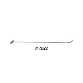 #452- 41″ long, 3/8″ diameter, slow bend, super sharp tip (PDR Finesse)